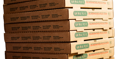 10 - 1 TOPPING PIZZAS image